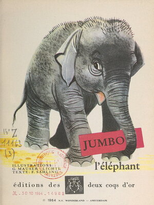 cover image of Jumbo, l'éléphant
